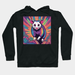 Psychedelic Opossum Hoodie